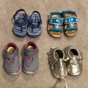 Lot of size 3 girl shoes